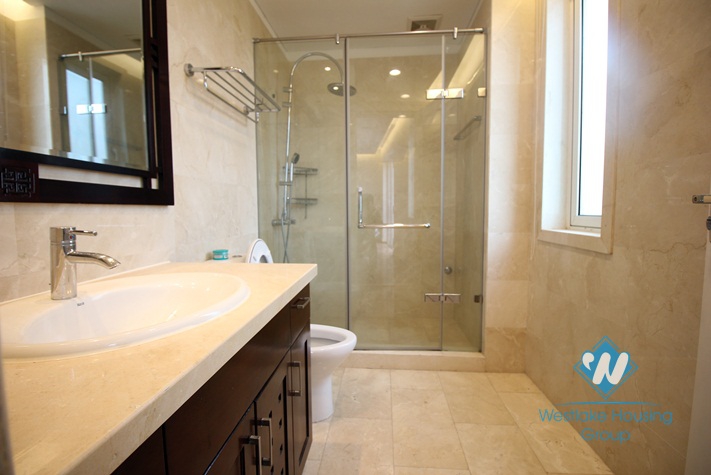 Stunning modern house for rent on Lac Long Quan in diplomat's neighborhood